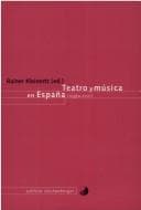 Teatro y música en España (siglo XVIII): actas del Simposio Internacional, Salamanca 1994