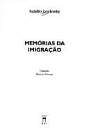 Memórias da imigração