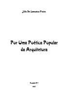 Por uma poética popular da arquitetura