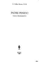 Padre Penido: vida e pensamento