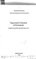 Organizações voluntárias de Florianópolis: cadastro e perfil do associativismo civil