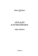 Anulação & outros reparos