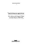 Destinos mistos: os críticos do Grupo Clima em São Paulo, 1940-68