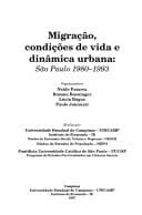 Migração, condições de vida e dinâmica urbana: São Paulo, 1980-1993