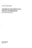 Divórcio em Portugal, ditos e interditos: uma análise sociológica