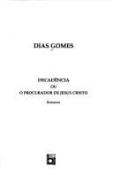 Decadência, ou, O procurador de Jesus Cristo: romance