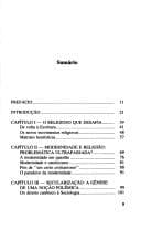 Horizontes de bruma: os limites questionados do religioso e do político