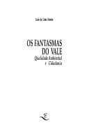 Os fantasmas do vale: qualidade ambiental e cidadania