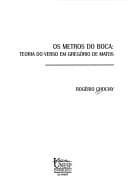 Os metros do Boca: teoria do verso em Gregório de Matos