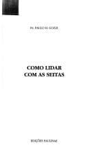 Como lidar com as seitas