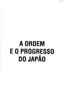 A ordem e o progresso do Japão