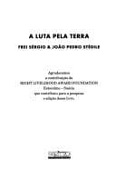 A luta pela terra