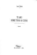 Te amo sobre todas as coisas: novela