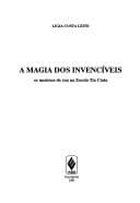 A magia dos invencíveis: os meninos de rua na Escola Tia Ciata