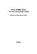 Vila, pobre Vila!: por uma antropologia médica