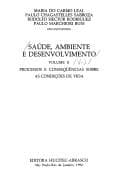 Saúde, ambiente e desenvolvimento