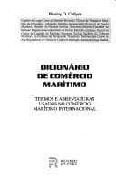 Dicionário de comércio marítimo: termos e abreviaturas usados no comércio marítimo internacional