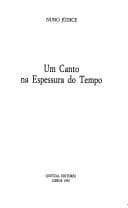 Um canto na espessura do tempo