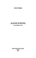 Alguns eventos: com um desenho do autor