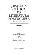 Historia critica da literatura portuguesa