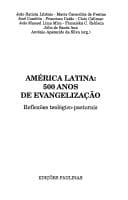 América Latina: 500 anos de evangelização : reflexões teológico-pastorais