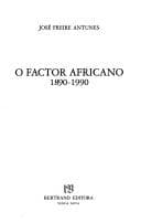 O factor africano, 1890-1990