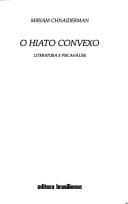 O hiato convexo: literatura e psicanálise