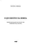 O que restou da sereia