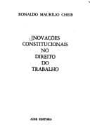 Inovações constitucionais no direito do trabalho