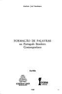 Formação de palavras no português brasileiro contemporâneo