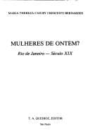 Mulheres de ontem?: Rio de Janeiro, século XIX