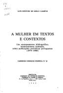 A mulher em textos e contextos: um recenseamento bibliográfico, tematicamente indexado, sobre publicações portuguesas (1974-1988)