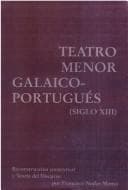 Teatro menor Galaico-Portugués (siglo XIII): reconstrucción contextual y teoría del discurso