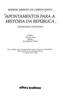 Apontamentos para a história da República: um registro centenário