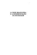 A Crise brasileira e a modernização da sociedade