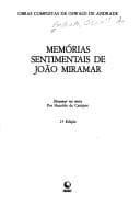 Memórias sentimentais de João Miramar