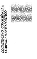 Cognitivismo, consciência e comportamento político