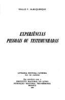 Experiências pessoais ou testemunhadas