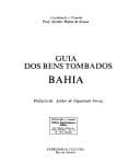 Guia dos bens tombados, Bahia