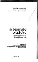 Artesanato brasileiro: uma contribuição à sua bibliografia