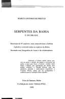 Serpentes da Bahia e do Brasil