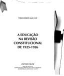 A educação na revisão constitucional de 1925-1926
