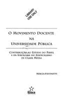 O movimento docente na universidade pública: contribuição ao estudo do perfil e da ideologia do sindicalismo de classe média
