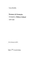 Romance de formação: FUNARTE e política cultural, 1976-1990