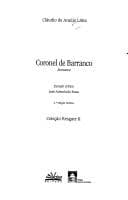 Coronel de barranco: romance