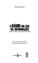 O rádio na era da informação: teoria e técnica do novo radiojornalismo