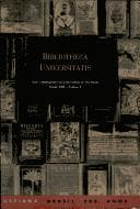 Bibliotheca universitatis: livros impressos do século XVII, acervo bibliográfico da Universidade de São Paulo