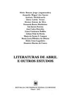 Literaturas de abril e outros estudos