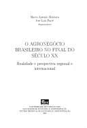 O agronegocio brasileiro no final do seculo XX