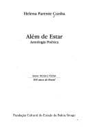 Além de estar: antologia poética
